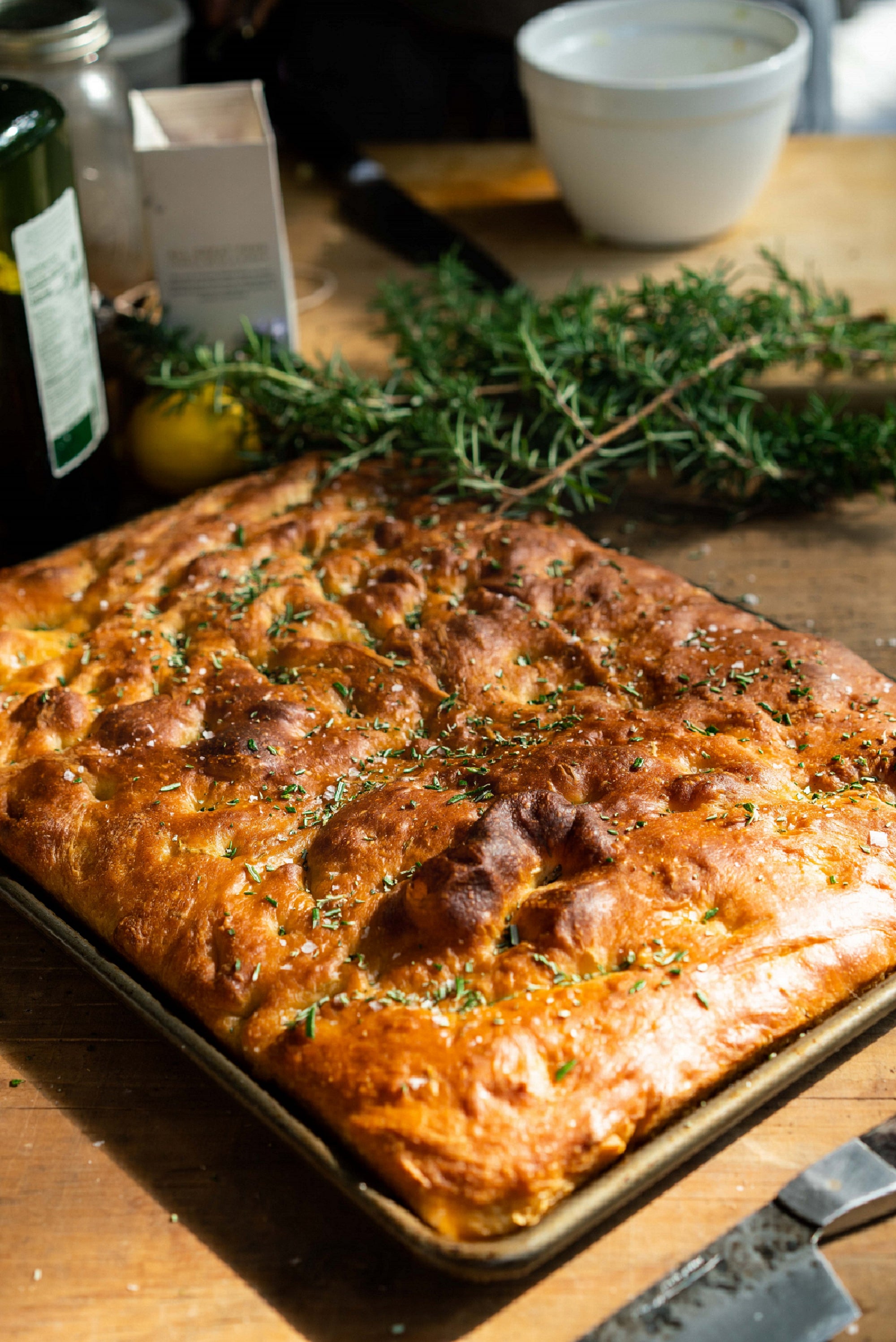 Thanksgiving Focaccia Stuffing
