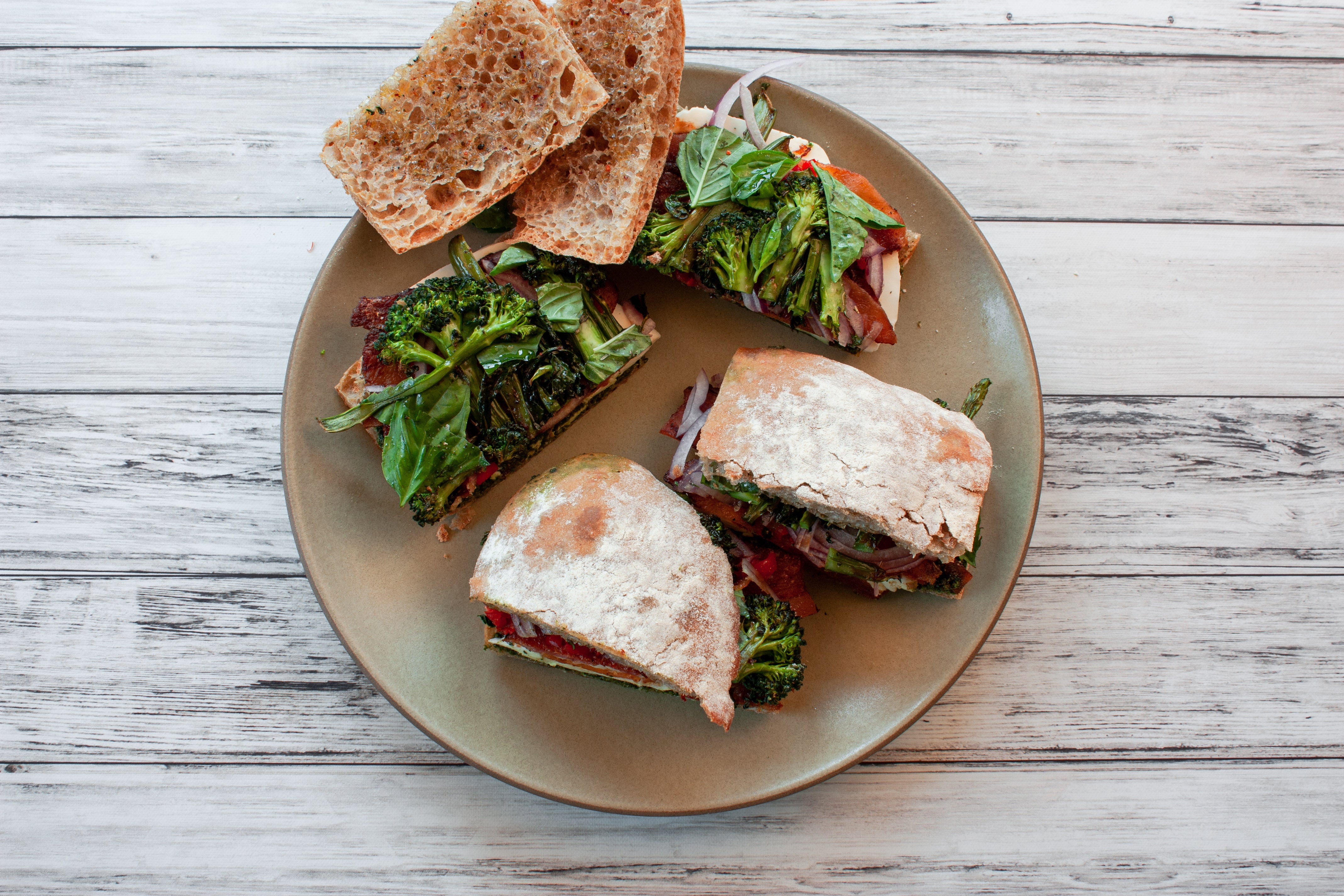 Spring Ciabatta Panini – Trenchers Italian Farmhouse