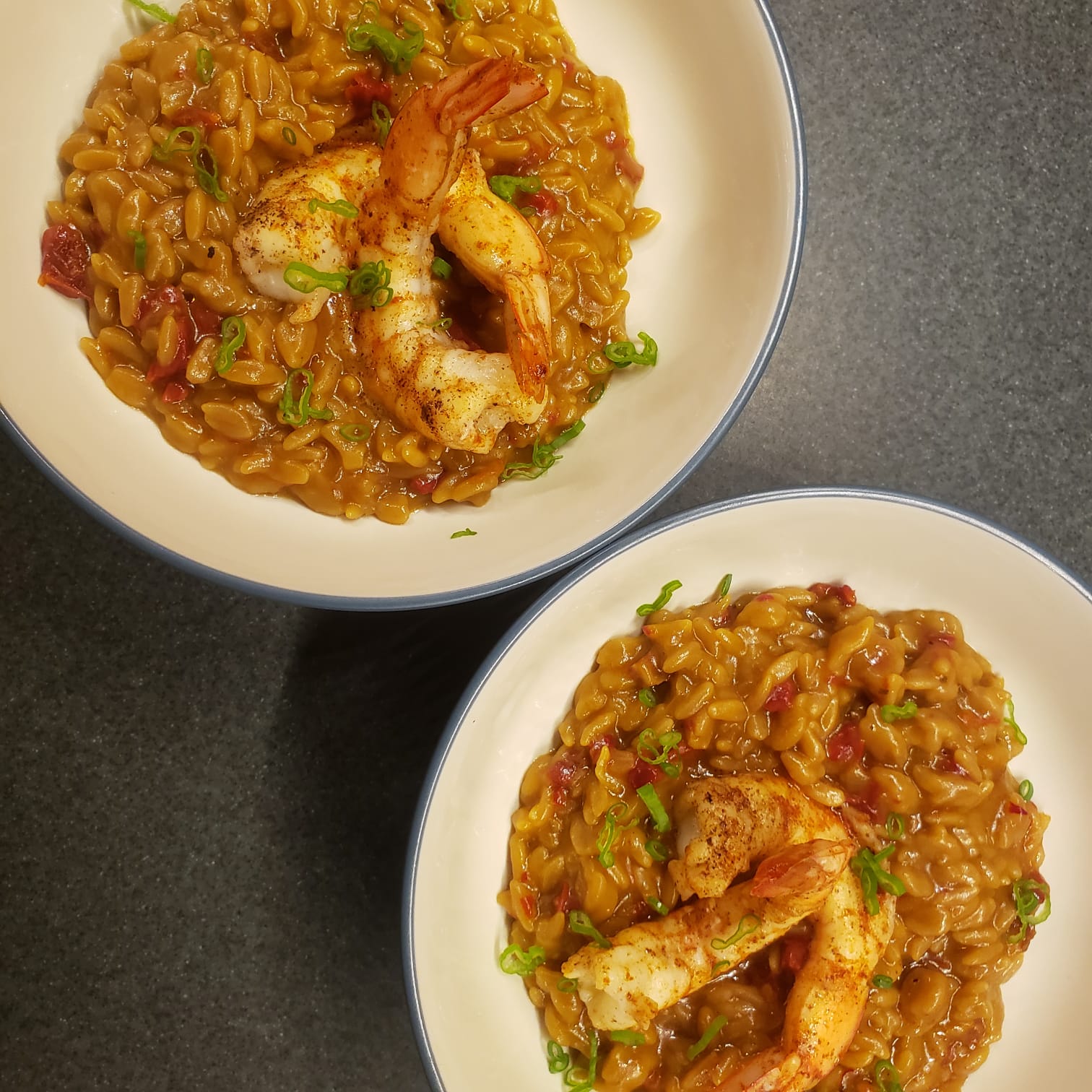 Saffron Risotto style orzo recipe, fresh pasta recipe. Risotto recipe